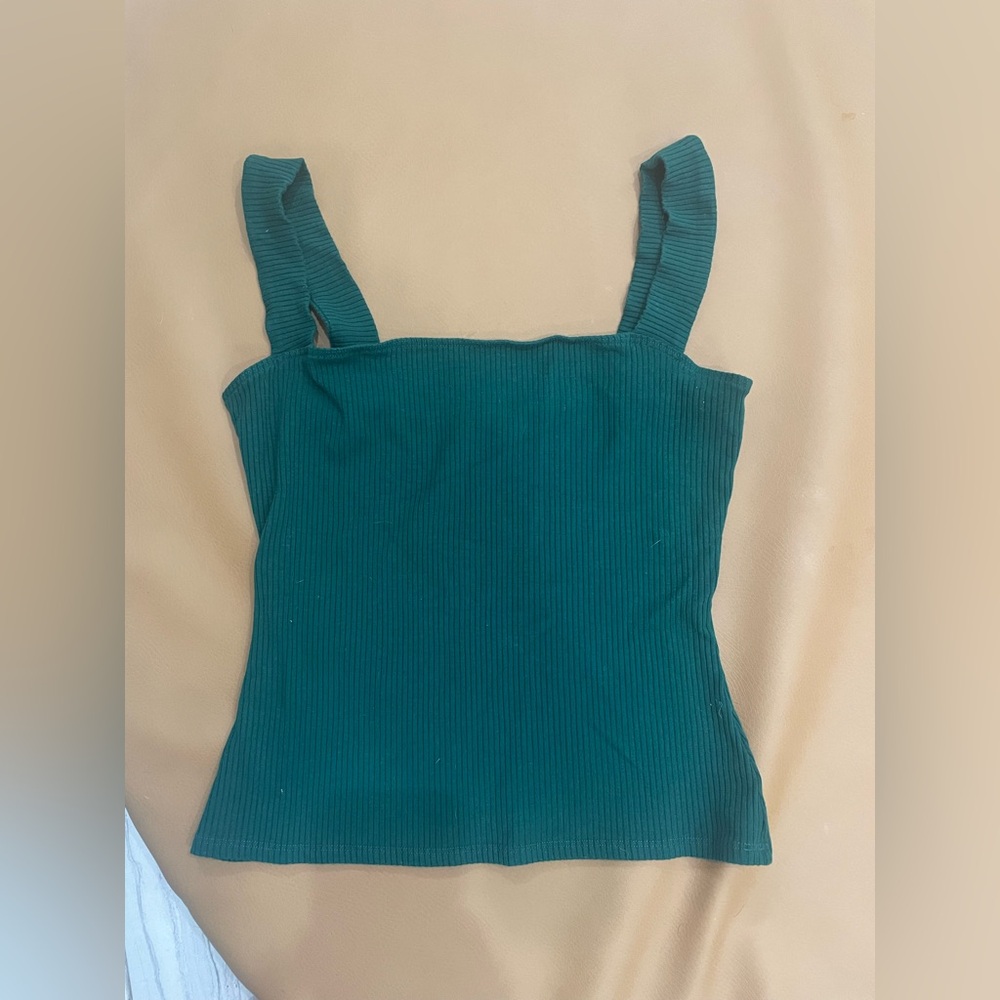 Reformation green tank top size small
